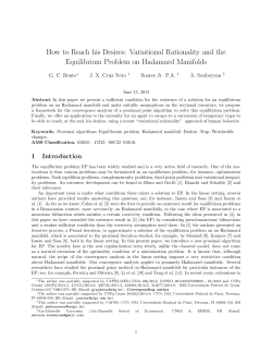 How to Reach his Desires: Variational Rationality and the