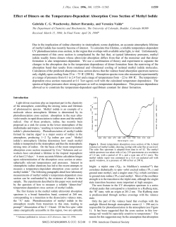 Effect of Dimers on the Temperature