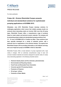 Rheinh&uuml;tte Pumpen