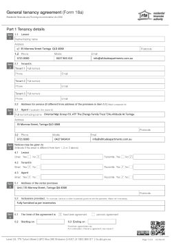 c/- 35 Morrow Street Taringa QLD 4068 3721