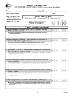 Instructional Specialist