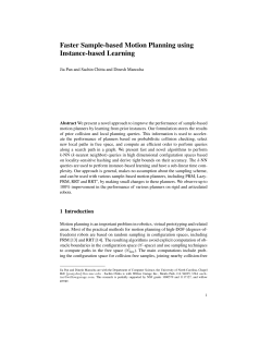 Faster Sample-based Motion Planning using Instance