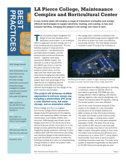 LA Pierce College, Maintenance Complex and Horticultural Center