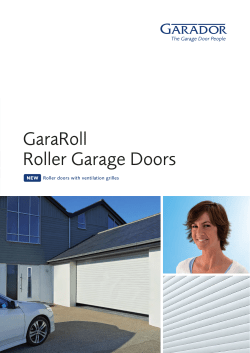GaraRoll Roller Garage Doors