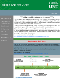 Engineering Red Team May 2017 CENG Proposal Development