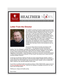 Healthy Eats - Stony Brook