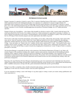PETROLEUM MANAGER Portage Consumers Co