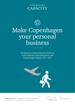 Make Copenhagen your personal business