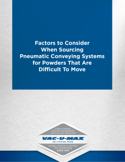 Factors To Consider Conveying Difficult Powders Whitepaper.indd
