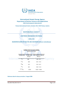 IAEA-446 - IAEA Nucleus - International Atomic Energy Agency