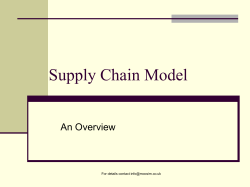 Supply Chain Simulation