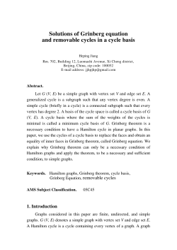 Solutions of Grinberg equation and removable cycles in a