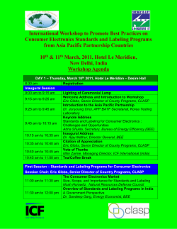 International Workshop to Promote the Integration of Energy