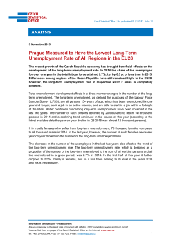 Prague Measured to Have the Lowest Long