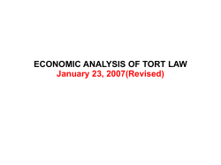 Tort Law