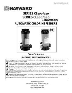 series cl100/110 series cl200/220
