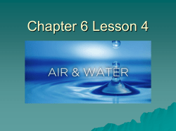 Running Water - Towamensing Fifth Grade Website