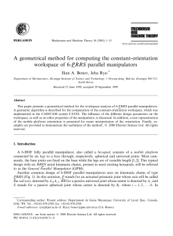 A geometrical method for computing the constant