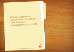Chronic Disease and Mental Health Care Plan User
