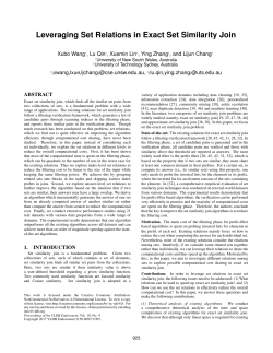 Leveraging Set Relations in Exact Set Similarity Join