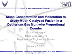 Muon Concentration and Moderation to Study