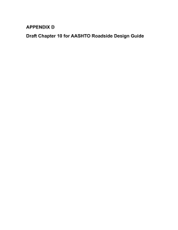 Chapter 10 &ndash; Working Draft - Transportation Research Board