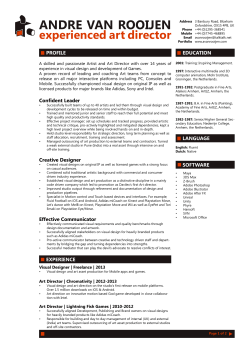 Application Lead 3D Art at Goodgame Studios