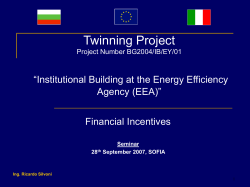 0,7 Mtoe Italian EE mechanism produced energy saving in the end