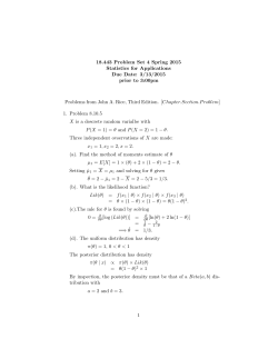Statistics for Applications PsetSol4