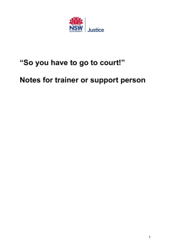 *So you have to go to Court