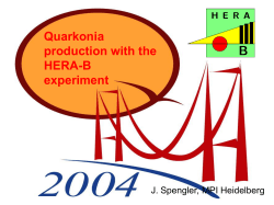 Quarkonia production with the HERA-B experiment