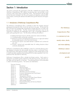 Section 1: Introduction