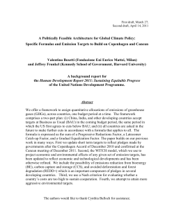 A Politically Feasible Architecture for Global Climate Policy: