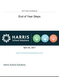 End of Year Steps