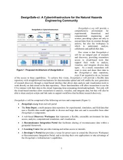 DesignSafe-ci: A Cyberinfrastructure for the Natural Hazards
