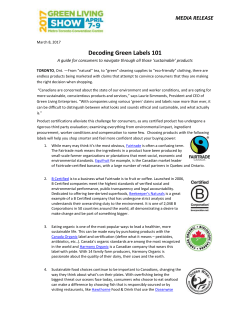 Decoding Green Labels 101