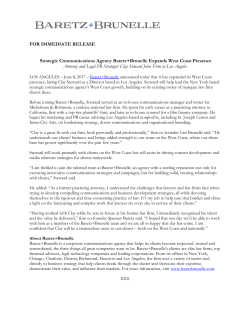 Attorney and Legal PR Strategist Clay Steward Joins Firm in Los