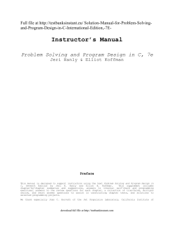 Preface - Test Bank Instant