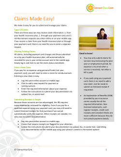 Claims Made Easy!