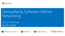1-Demystifying-Software Defined Networking