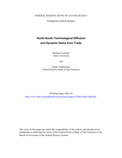 North-South Technological Diffusion