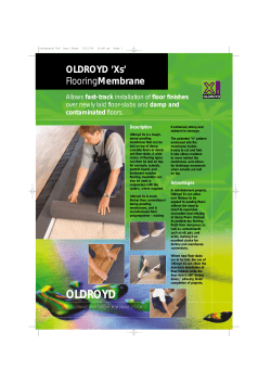 Oldroyd Xs Flooring Membrane