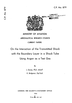On the Interaction of the Transmitted Shock with the Boundary Layer