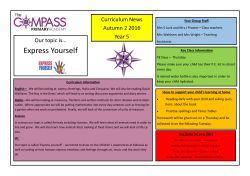 Express Yourself - Compass Primary Academy