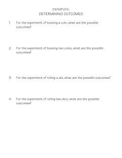 DETERMINING OUTCOMES