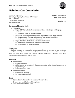 Make Your Own Constellation