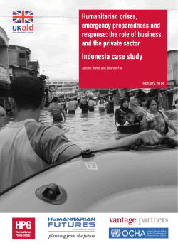 Indonesia case study