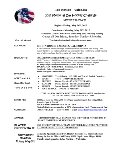 2017 Memorial Day Hockey Challenge