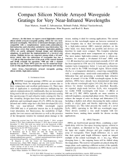 Compact Silicon Nitride Arrayed Waveguide Gratings for