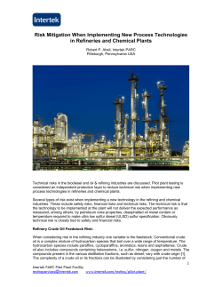 Risk Mitigation When Implementing New Process